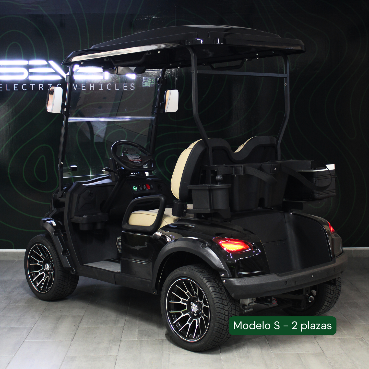 Modelo S, Carrito de Golf Elétrico de 2, 4 y 6 plazas