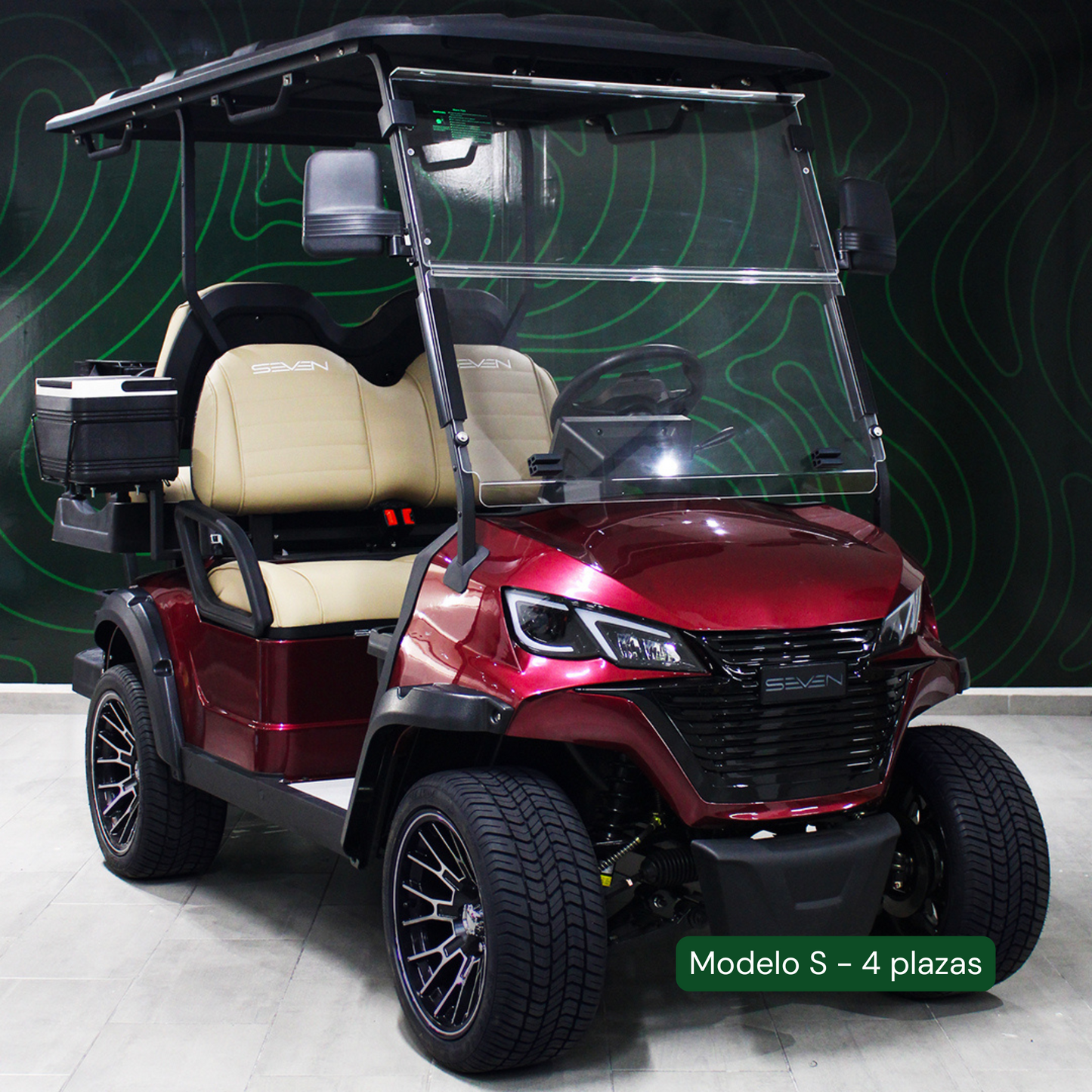 Modelo S, Carrito de Golf Elétrico de 2, 4 y 6 plazas