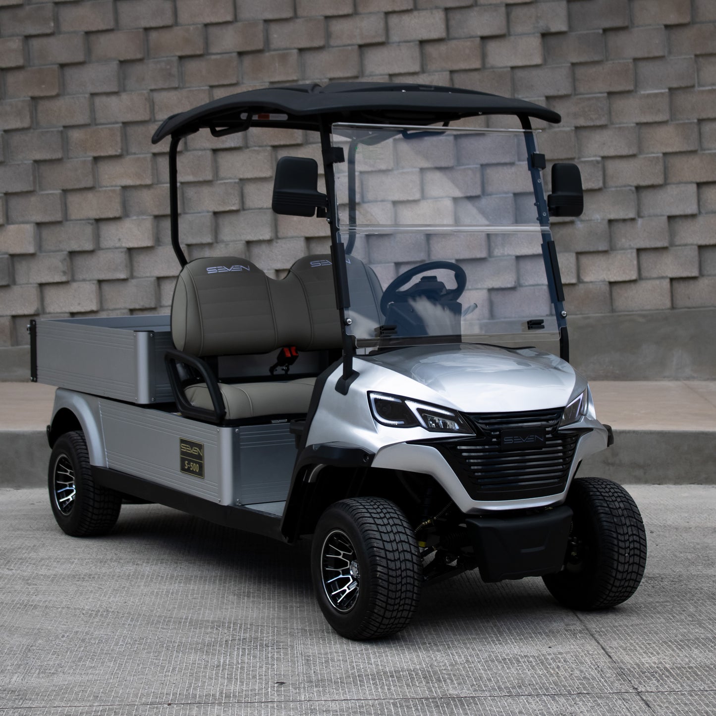 Modelo C - Carrito de Golf Eléctrico 2 Plazas de Carga